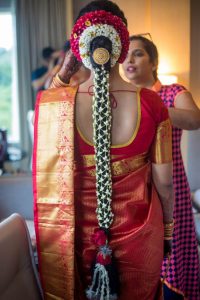 Latest south Indian wedding makeup & hairstyles-2019 – Tejaswini Shetty