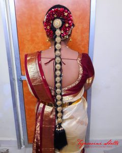 bridal hairstyles south indian