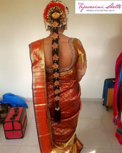 south indian bridal makeup and hairstyle